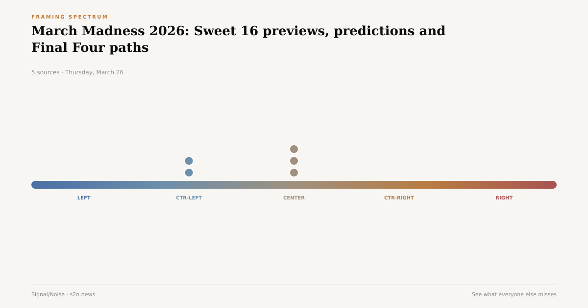 March Madness 2026: Sweet 16 previews, predictions and Final Four paths ...
